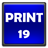 Устройство осуществляет принтерную печать со скоростью 19 стр/мин