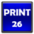 Устройство осуществляет принтерную печать со скоростью 26 стр/мин