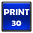 Устройство осуществляет принтерную печать со скоростью 30 стр/мин