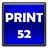 Устройство осуществляет принтерную печать со скоростью 52 стр/мин