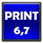 Устройство осуществляет принтерную печать со скоростью 6.7 стр/мин