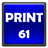 Устройство осуществляет принтерную печать со скоростью 61 стр/мин