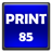 Устройство осуществляет принтерную печать со скоростью 85 стр/мин