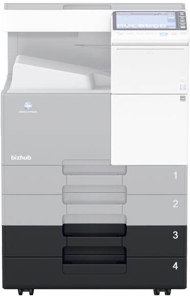 Konica Minolta двухкассетный модуль подачи бумаги Universal Tray PC-213, 2 x 500 листов