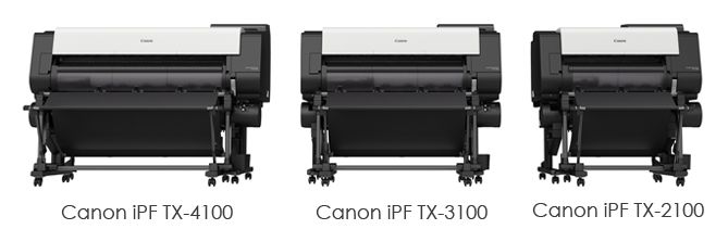 Обновилась линейка плоттеров Canon - imagePROGRAF TX-2100, TX-3100, TX-4100 + МФУ iPF TX-3100 Z36, TX-4100 MFP Z36