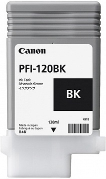Чернильный картридж PFI-120 Black (130 мл для ТМ-серии)